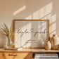 Personalised Heart Linked Names Print