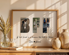 Personalised BFF Image Collage Print