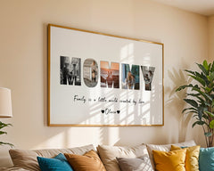 Personalised Mommy Image Collage Print