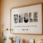 Personalised Uncle Image Collage Print