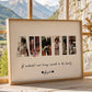 Personalised Auntie Image Collage Print