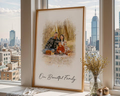 Personalised Portrait Family Photo