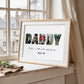 Personalised Daddy Image Collage Print