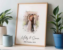 Personalise Your Wedding Photos - Customisable Wedding Art