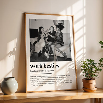 Personalised Special Bonds Definition Photo Print