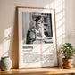 Personalised Family Definition Photo Print